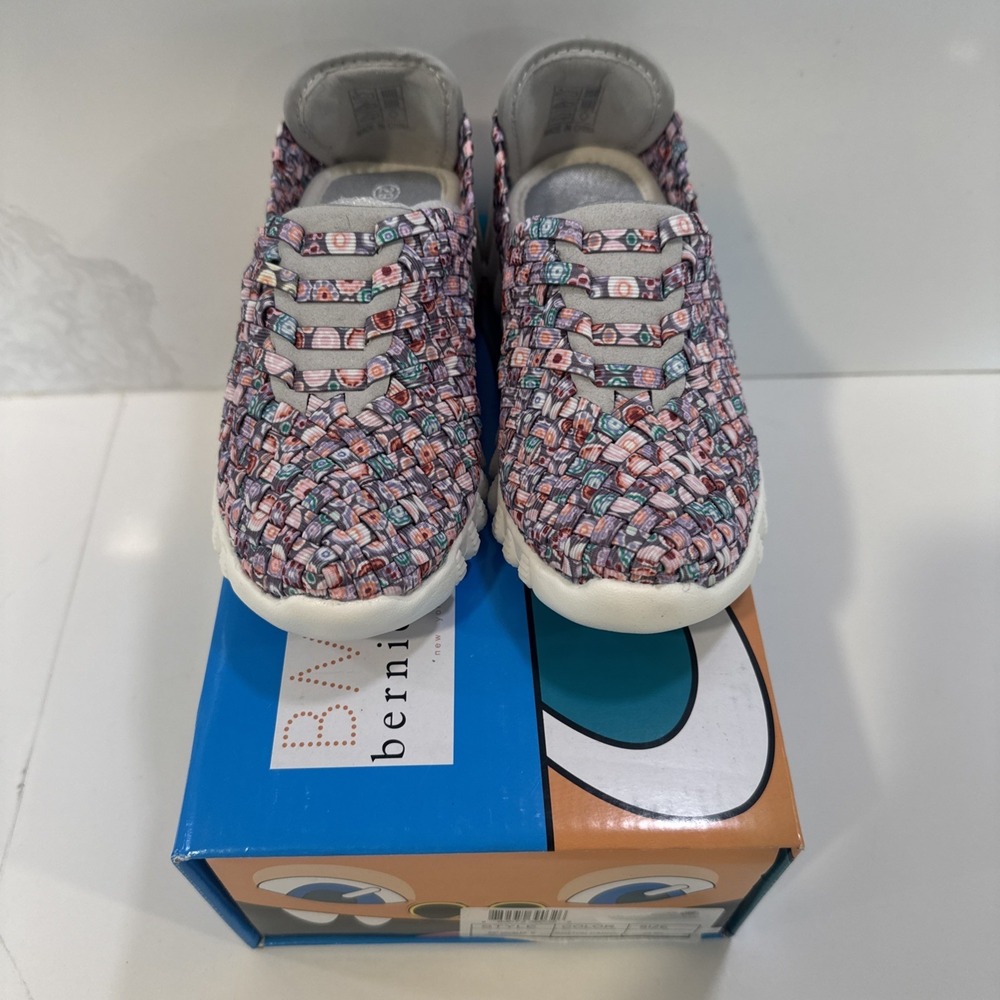 Bernie Mev Kids Sneaker Shoes Size 28 US 10 Cotton Candy New W Box BM28